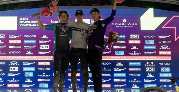 Adam Maxa zvítězil ve Světovém poháru UCI Enduro v Comblouxu