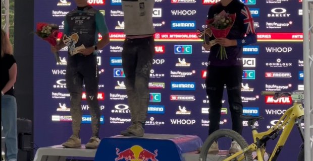 Adam Maxa zvítězil ve Světovém poháru UCI Enduro v Comblouxu